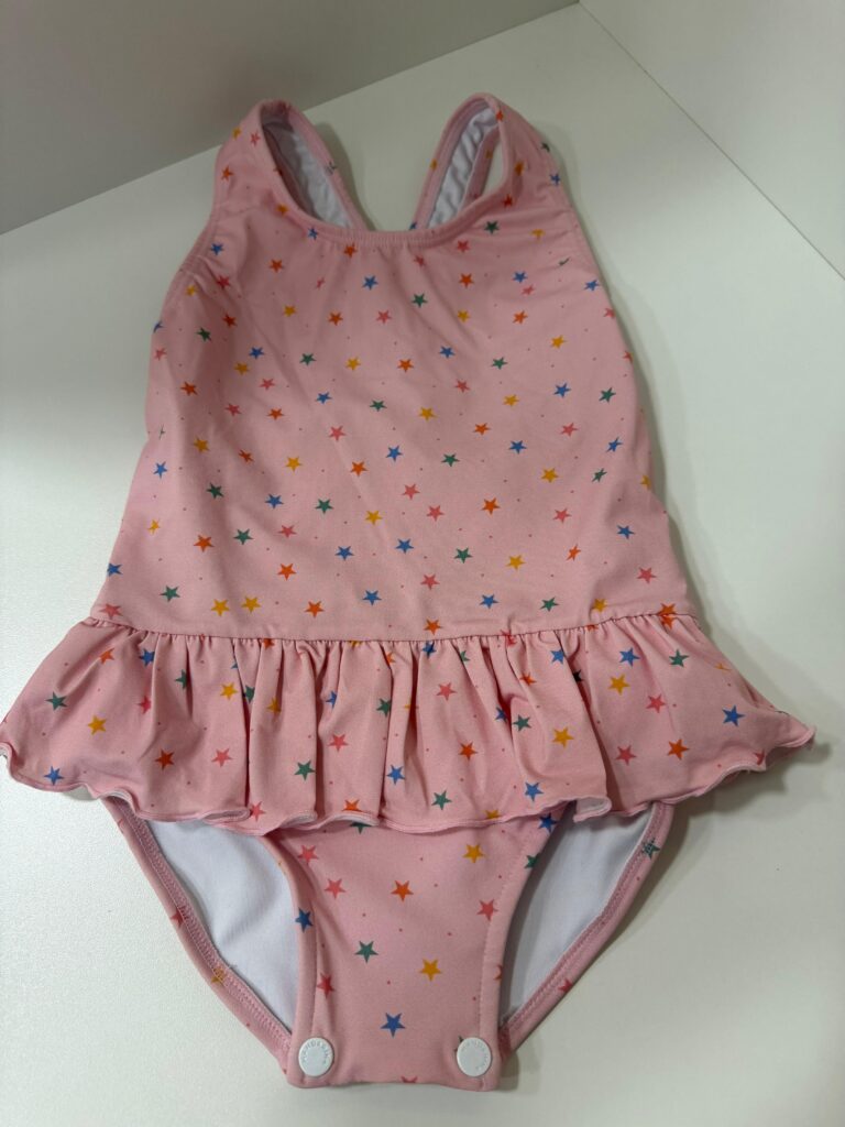 Maio com Babado e Estampa de Estrela (12-18 meses)