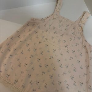 Jardineira Floral Delicado (1 ano)