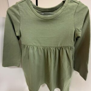 Vestido Verde Manga Longa (18 meses)