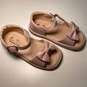 Sandália Infantil Rosa com Laço (21)