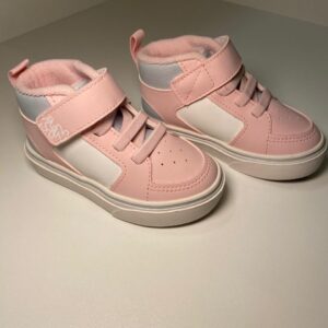 Tênis Cano Alto Rosé com Velcro (20)