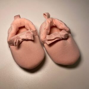 Sapatinho Soft Rosé com Laço (12cm)