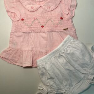 Conjunto Delicado com Bordado e Short (G)