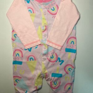 Macacão Infantil Estampado 🍦🌈