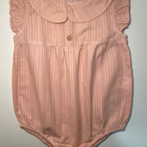 Body Terracota com Textura e Babados