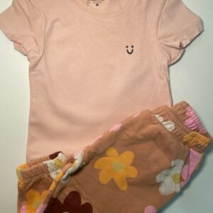 Conjunto Body + Calça Floral Delicado 🌸