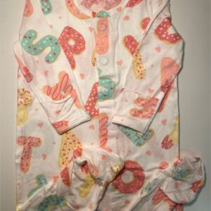 Macacão Infantil Estampado Docinhos Coloridos