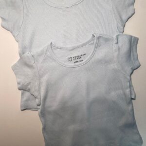 Camisetas Básicas Azul Claro