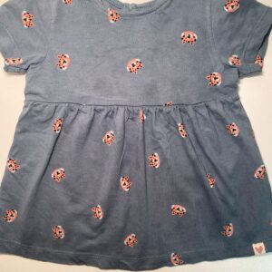Vestido Infantil Estampado Oncinha