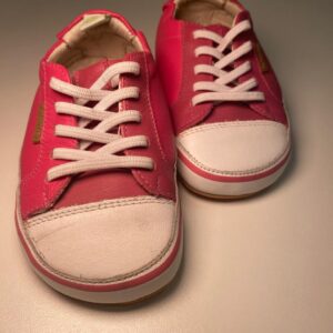 Tênis Infantil Pink e Branco Casual 👟💖