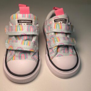 Tênis Converse Infantil Arco-Íris 🌈