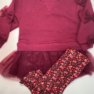 Conjunto com Detalhes Delicados em Tule