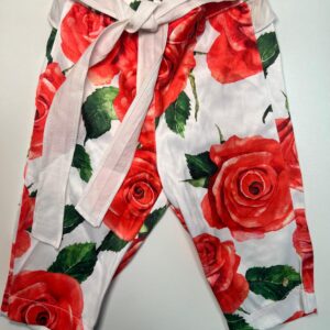 Calça Pantacourt Floral