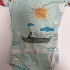 Maiô Infantil Estampa Pescador