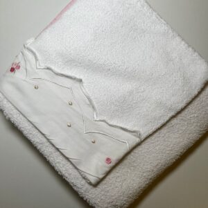 Toalha Infantil Delicada Bordada