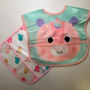 Kit de Babadores Impermeáveis Infantil