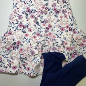 Conjunto de Blusa Manga longa e Calça Azul