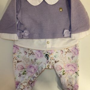 Macacão Lilás Pinoti Baby