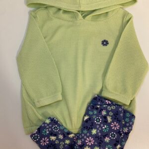 Conjunto Casaco Verde e Calça Florida Carter's